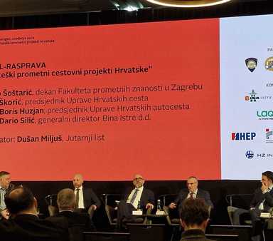 Održana panel rasprava "Strateški prometni cestovni projekti Hrvatske"